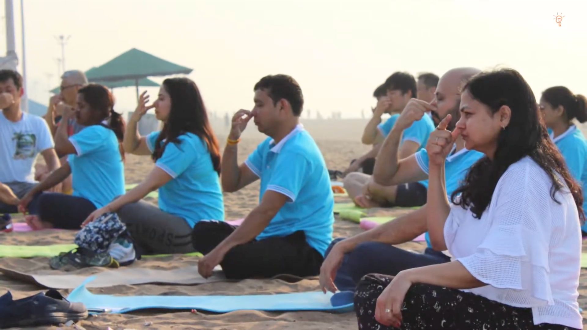 Yoga Challenge team building activity