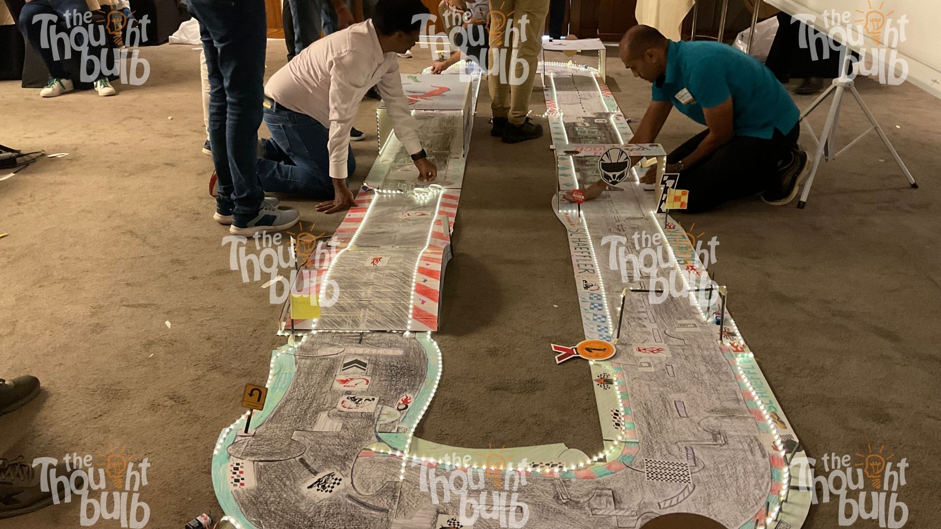 One Track, One Mission team building activity