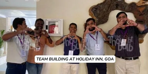 Team Building Activity At Holiday Inn Goa