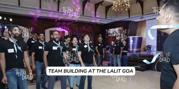 Team Building Activity At The Lalit Goa