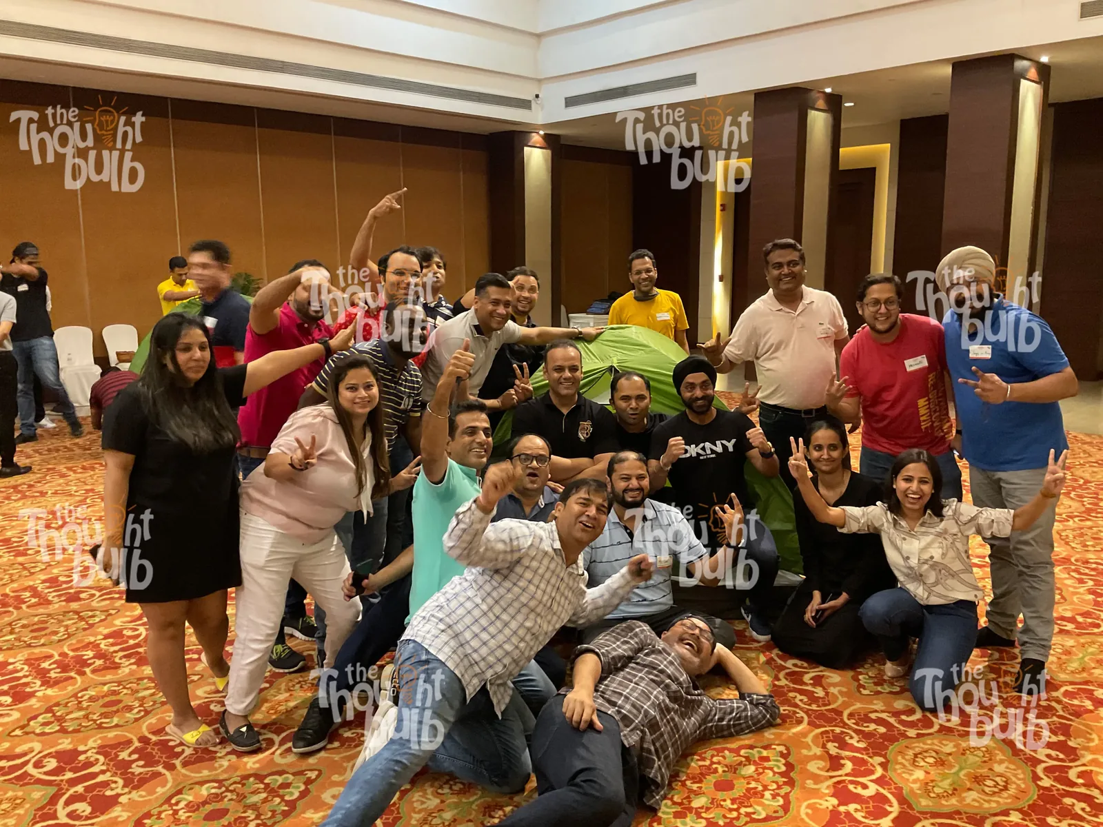 OLX CEO and extended leadership team reflection and bonding session