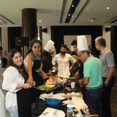 Team Building Activity At JW Marriott Juhu