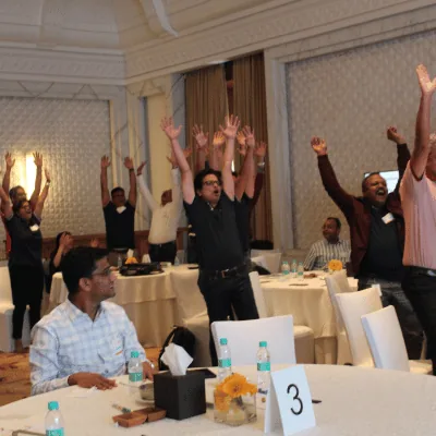 Team Building Activity At Trident Mumbai