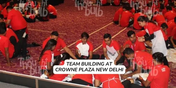 Team Building Activity At Crowne Plaza Delhi
