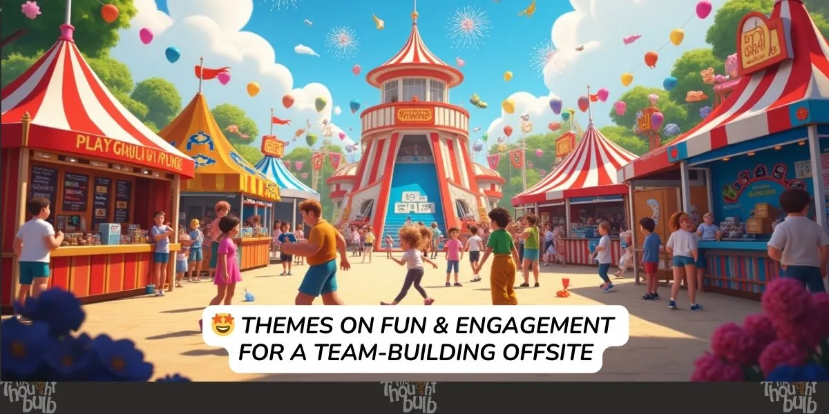 Themes on Fun & Engagement for a Team-Building Offsite
