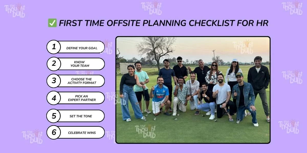 First Time Team Offsite Planning Checklist for HR