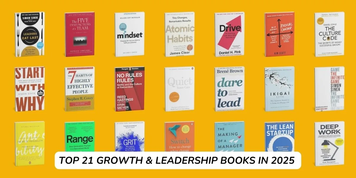 Top 21 Growth & Leadership Books to Gift Your Team in 2025