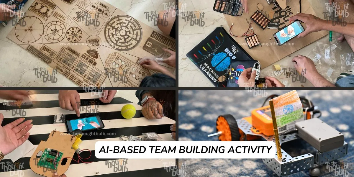 AI-based team building activity