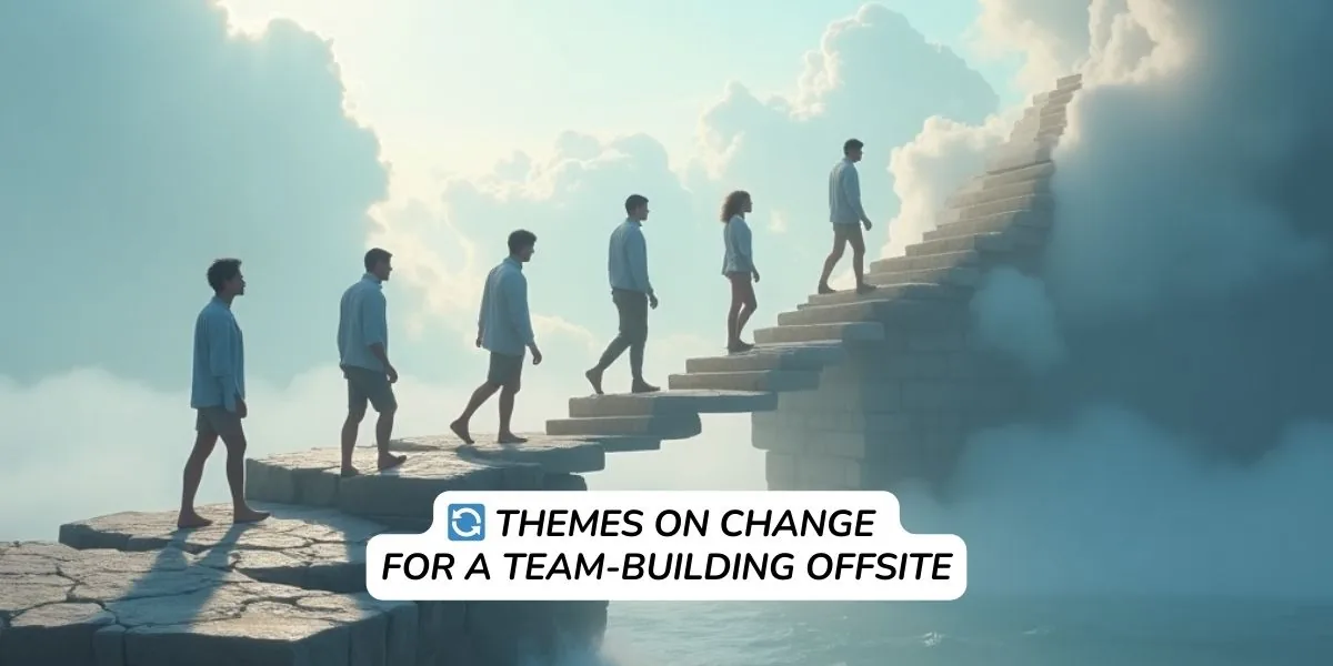 Themes on Change for a Team-Building Offsite