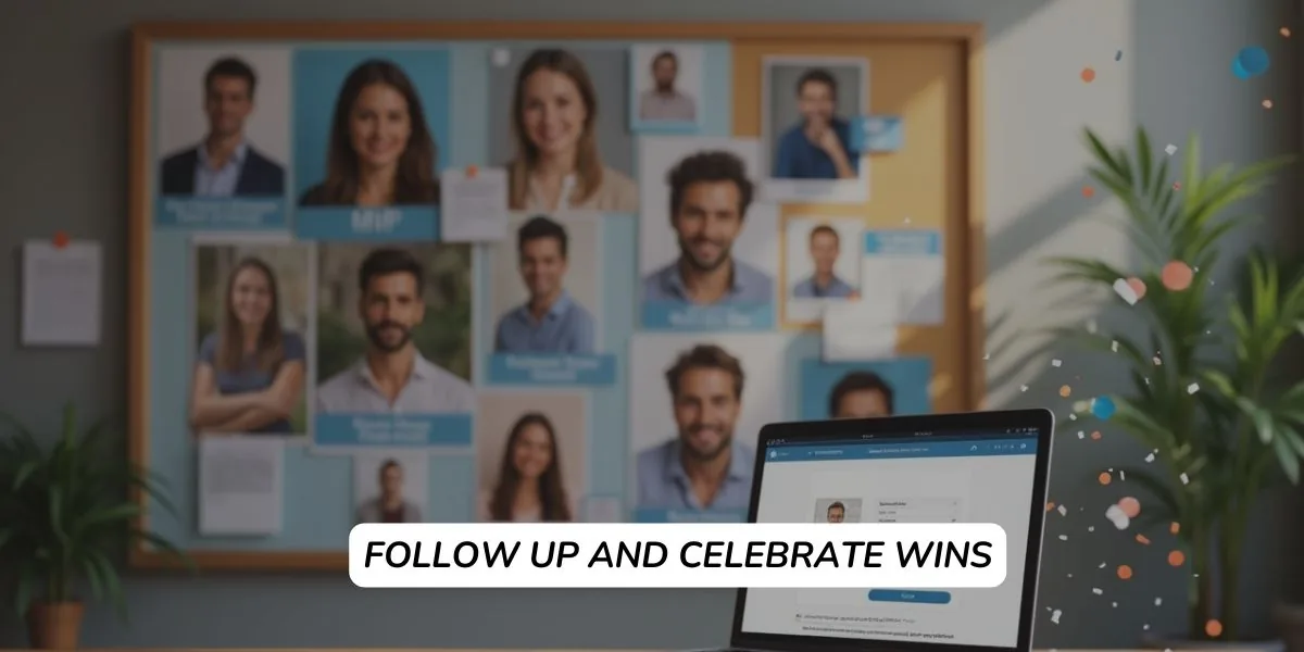 Follow Up and Celebrate Wins