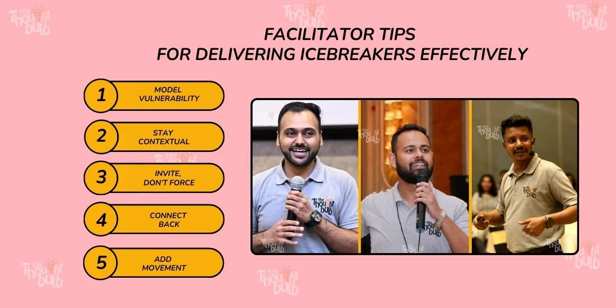 Facilitator Tips for Delivering Icebreakers Effectively