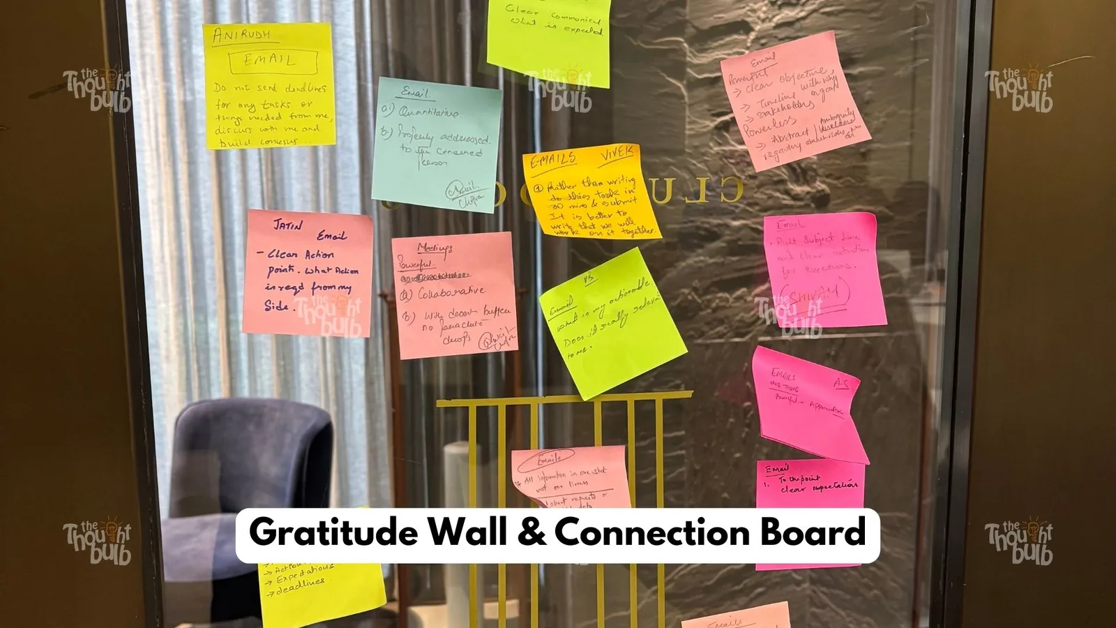 gratitude wall