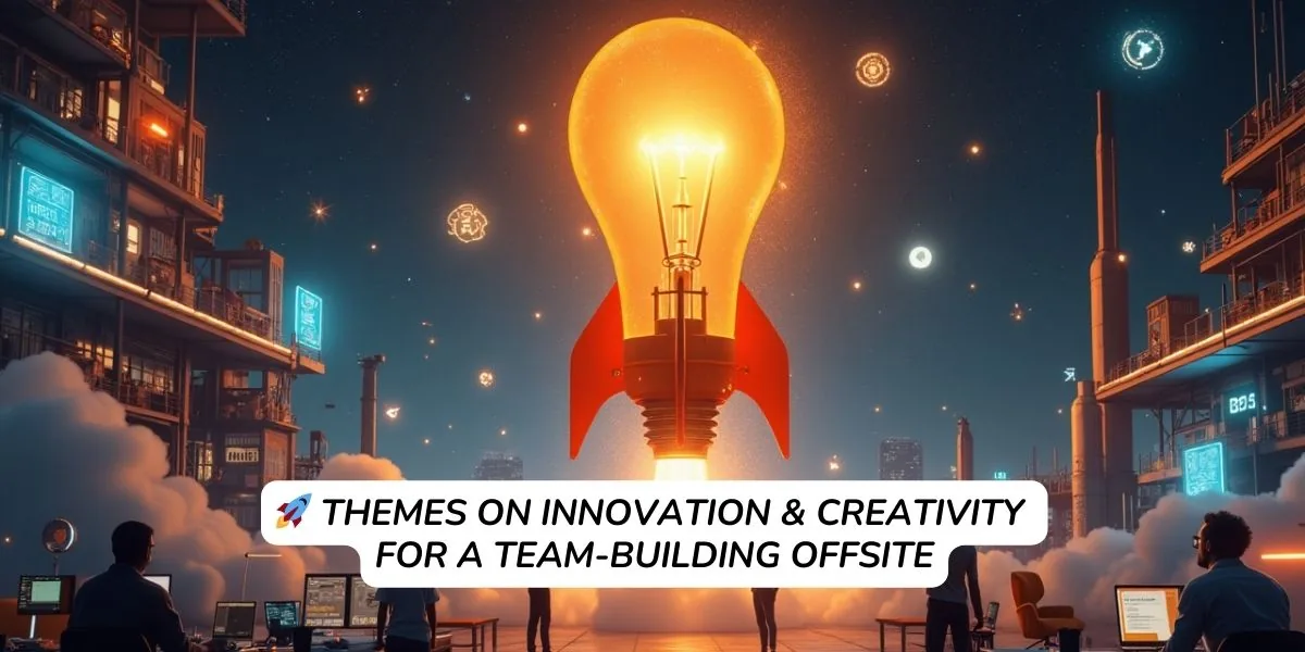 Themes on Innovation & Creativity for a Team-Building Offsite