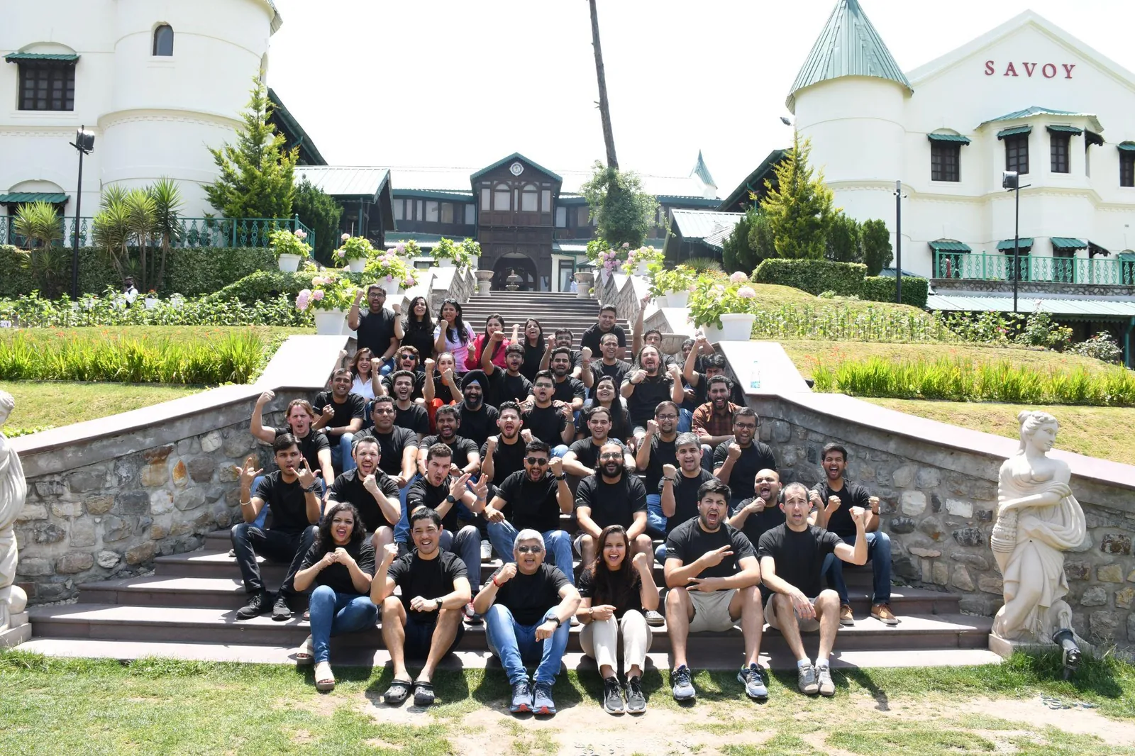 Leadership offsite for OLX in Mussoorie - the Everest Challenge paired with Lost Dutchman's Gold Mine to build trust and expose collaboration gaps