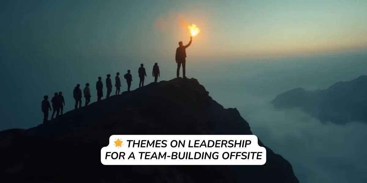 Themes on Leadership for a Team-Building Offsite