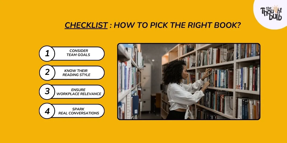 CHECKLIST How to pick the right book