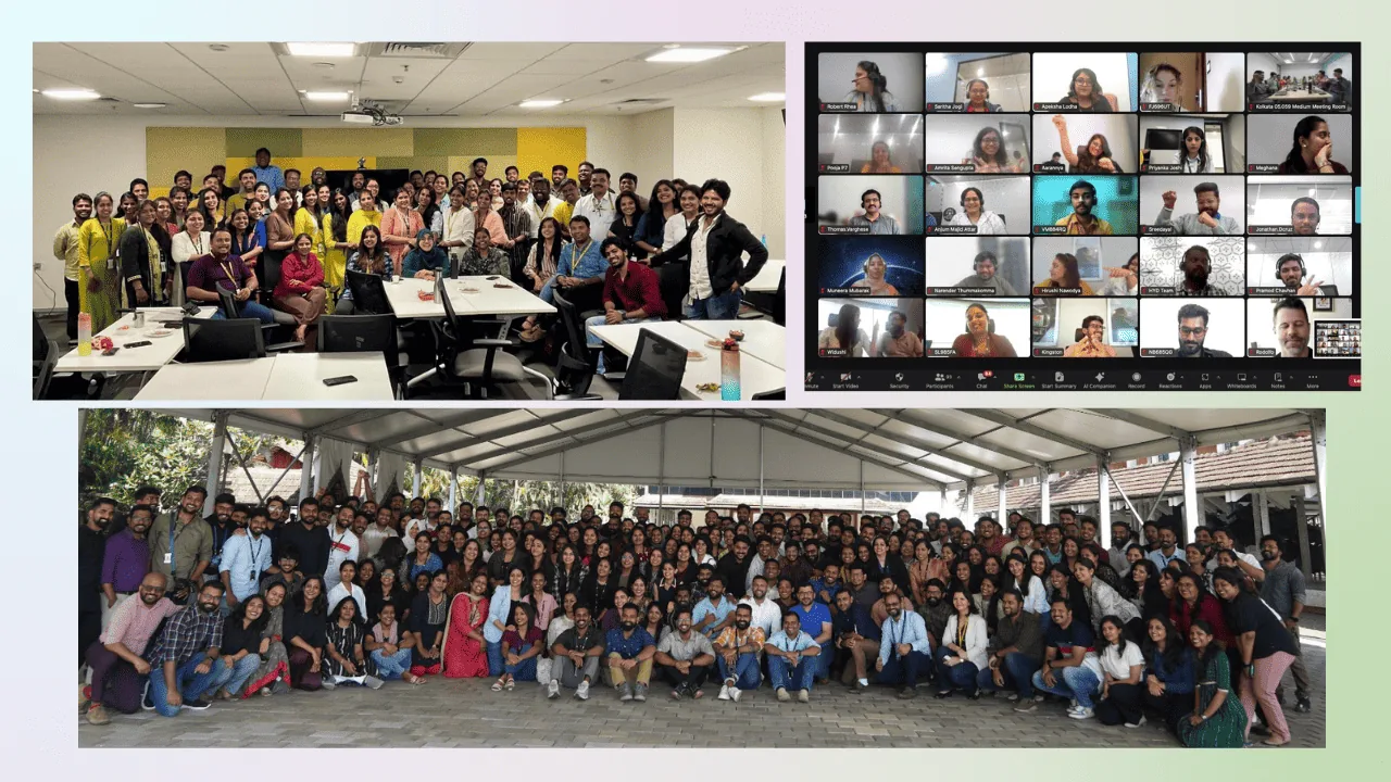 EY Polaris 3.0 - a 600-plus participant engagement programme run across locations, opened with high-energy group activities