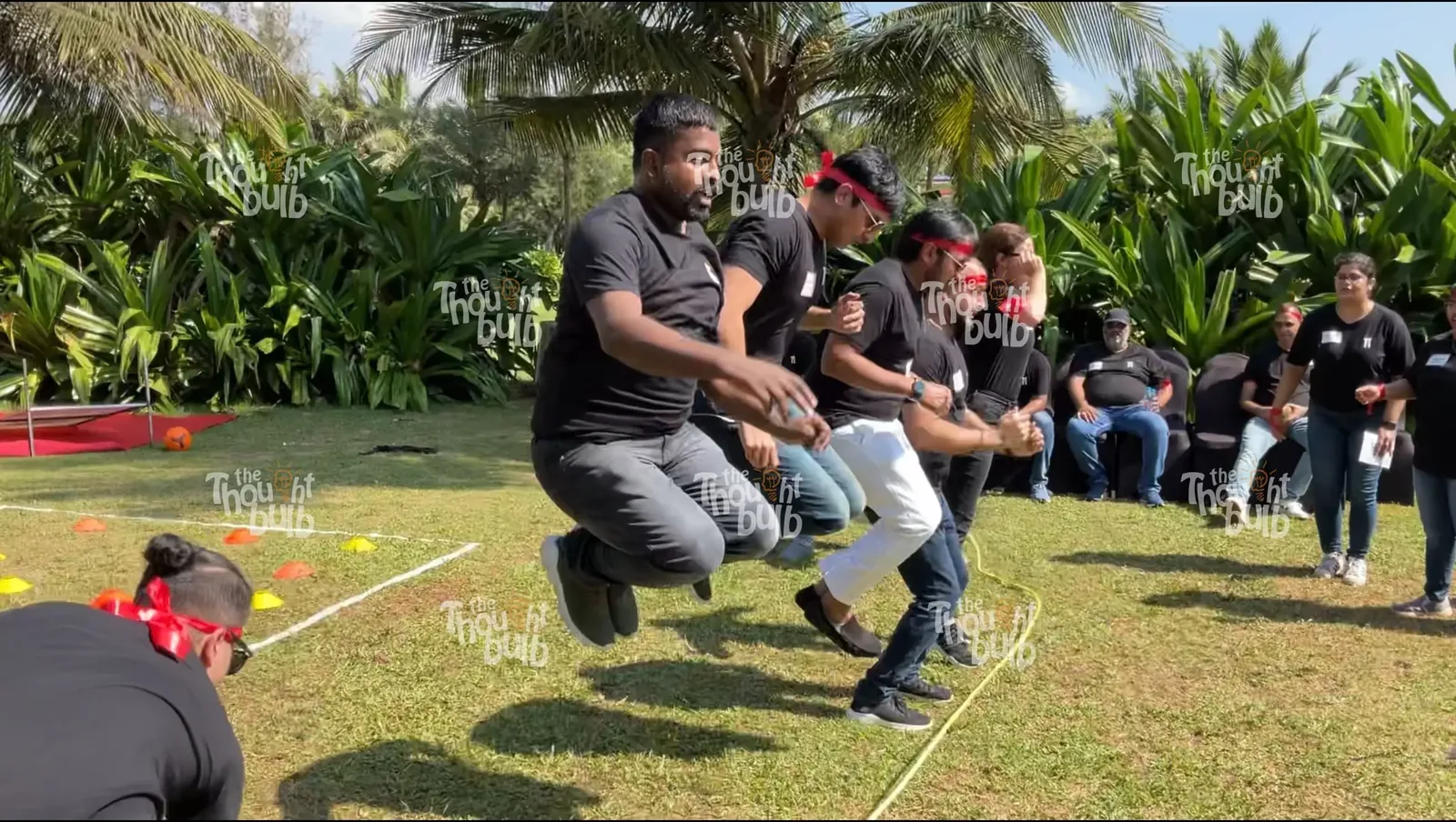 Outdoor Olympics team activity