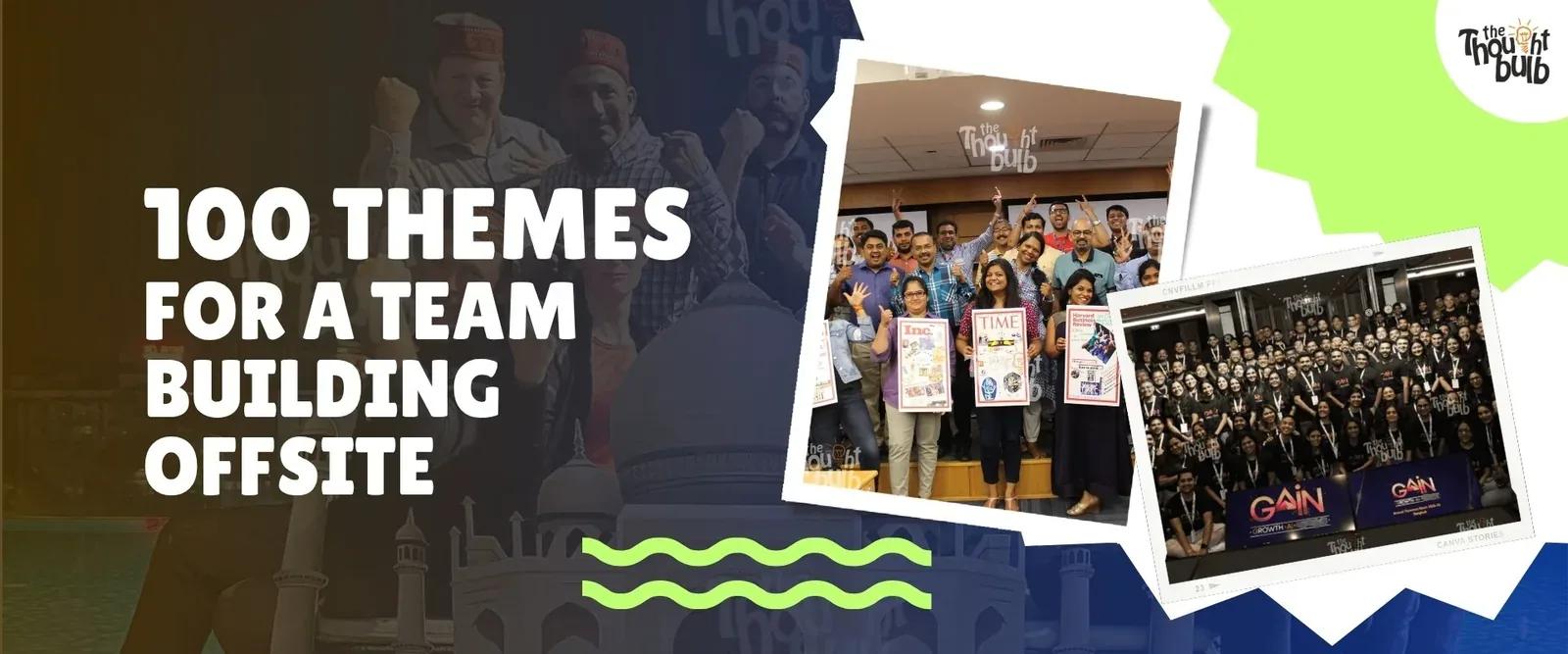 100 Themes for a Team-Building Offsite