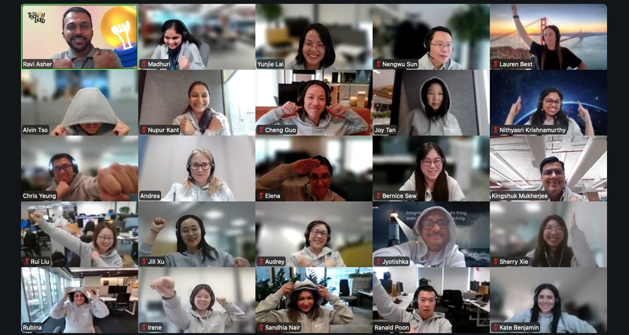 Team building programme for Swiss Re