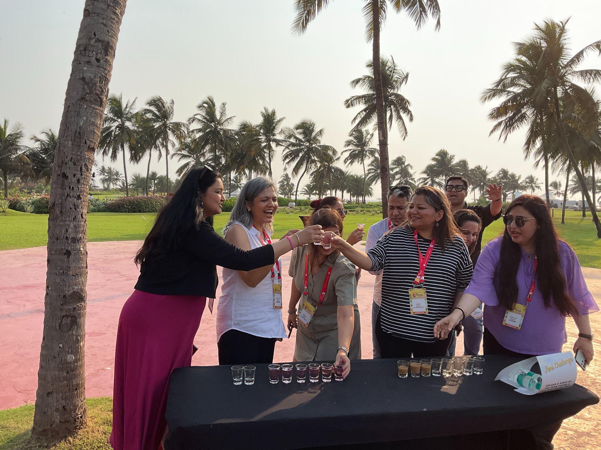 Team building programme for ET Brand Equity