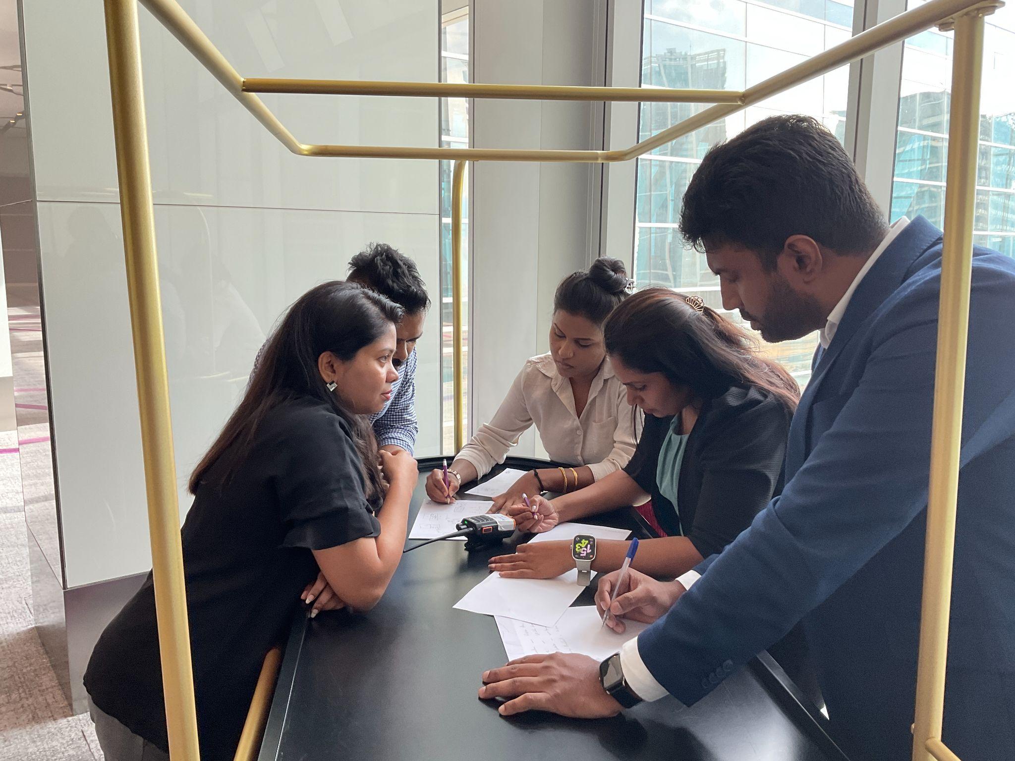 Team building programme for EY GDS