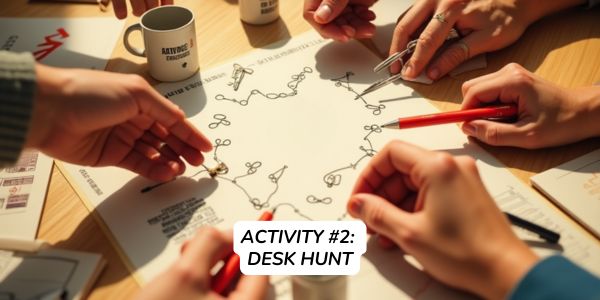 Desk Hunt 5-Minute Team-Building Activities