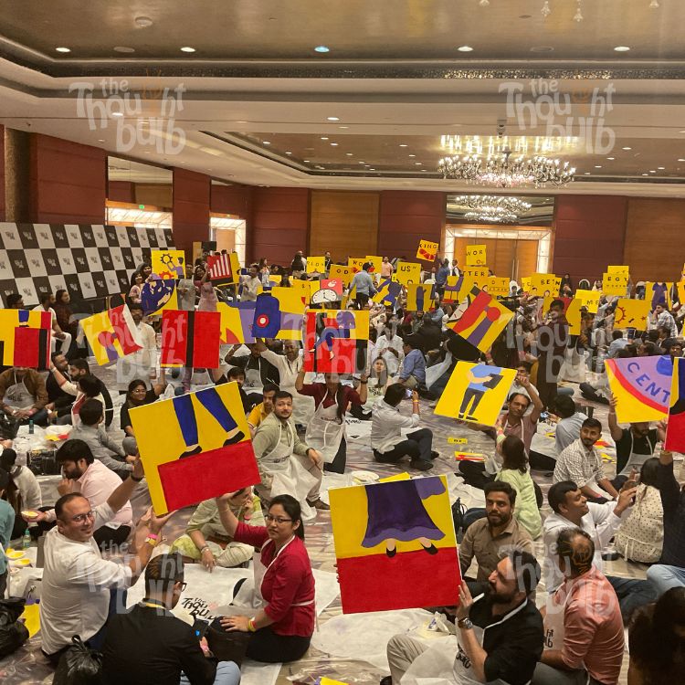 Team Building Activity At Leela Ambience