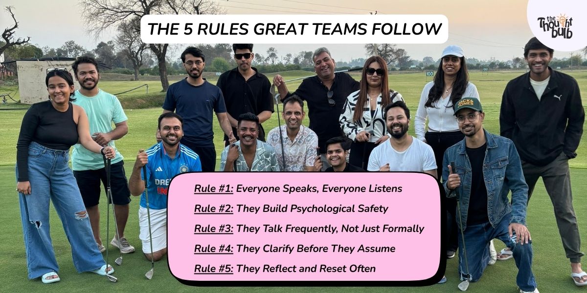The 5 Rules Great Teams Follow