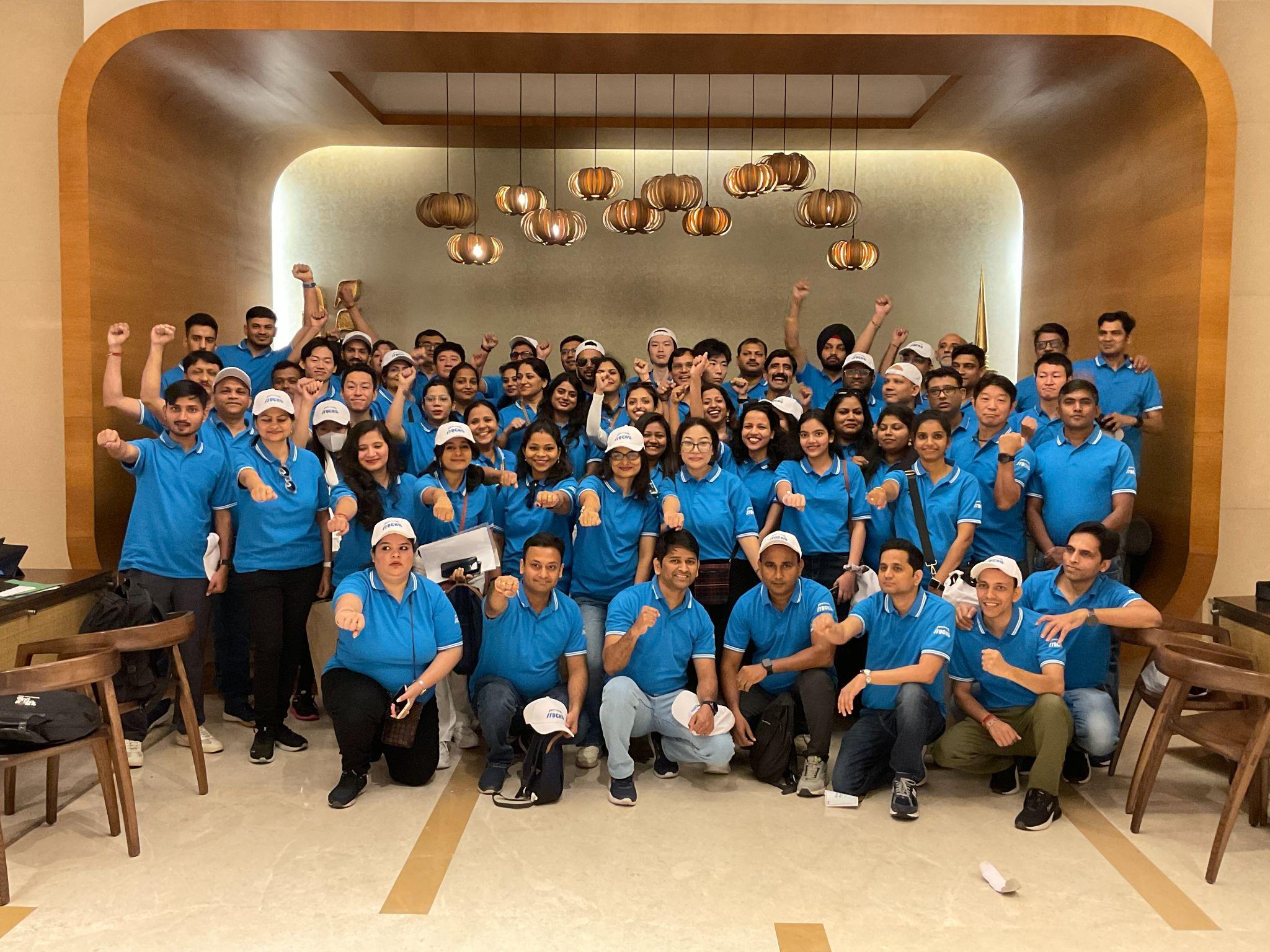 Team building programme for Itochu